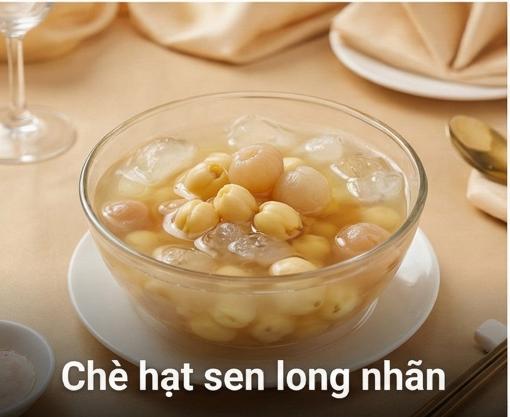 Chè hạt sen long nhãn