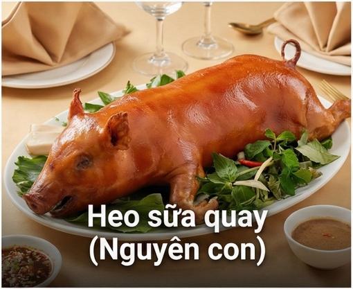 Heo sữa quay (Nguyên con)