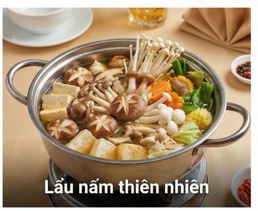 Lẩu nấm thiên nhiên