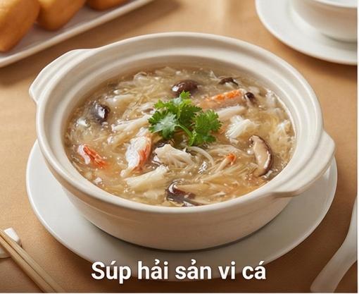 Súp hải sản vi cá