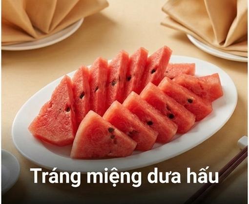 Tráng miệng dưa hấu